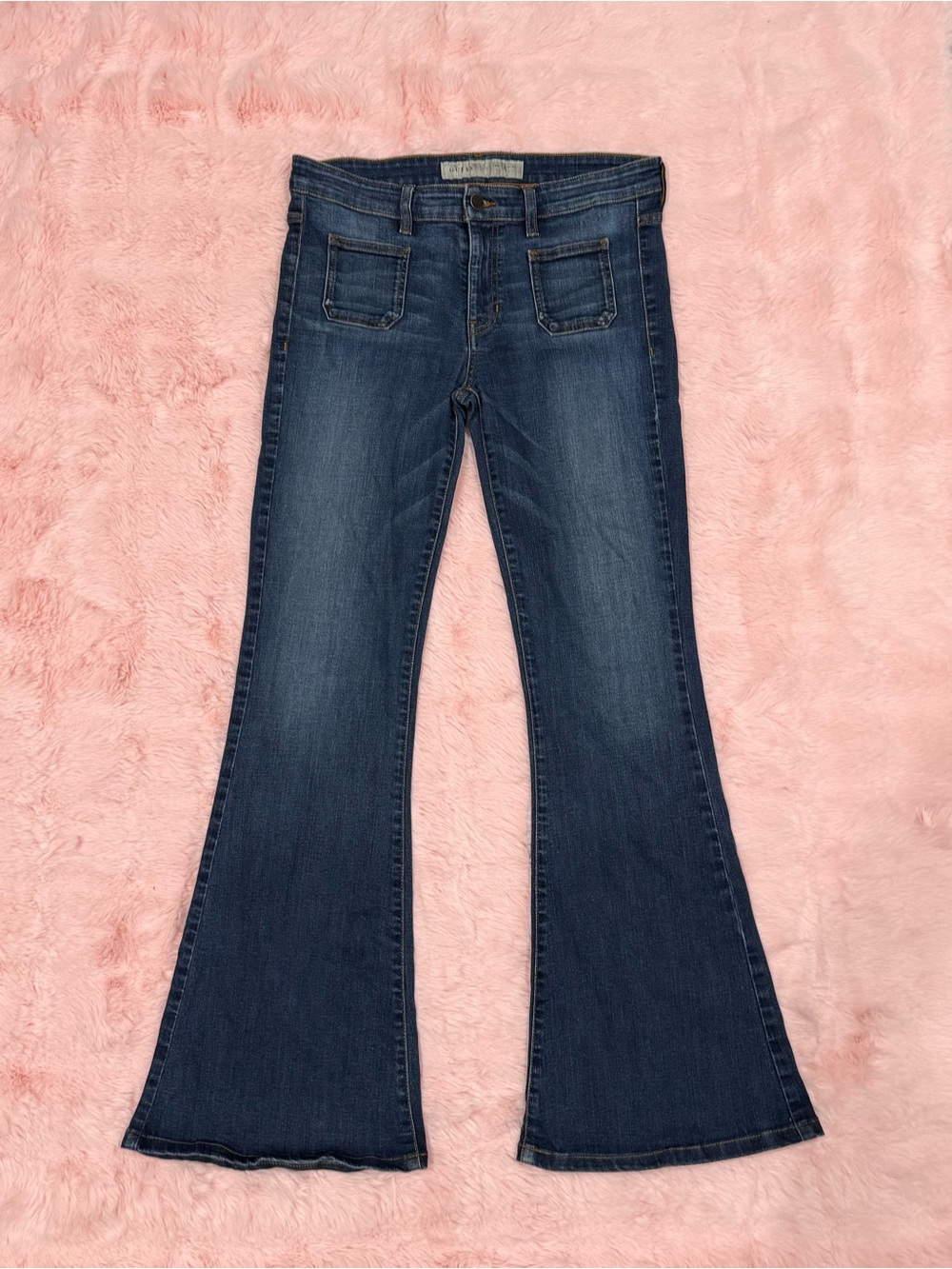 Guess Vintage Y2K Front Pocket Flare Jeans